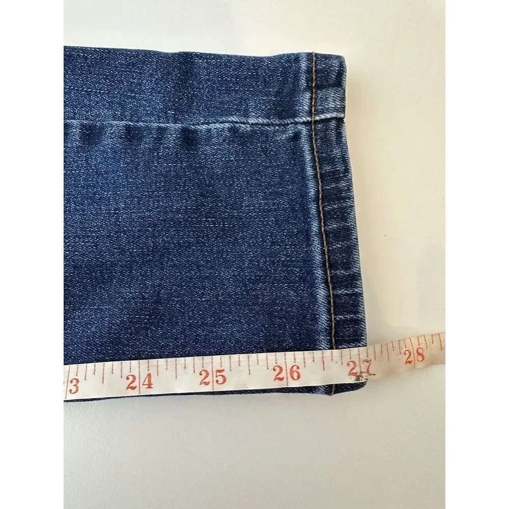 FREE PEOPLE  We the Free  Jeans Women Size 30 Blue‎ Skinny Stretch Classic Boho